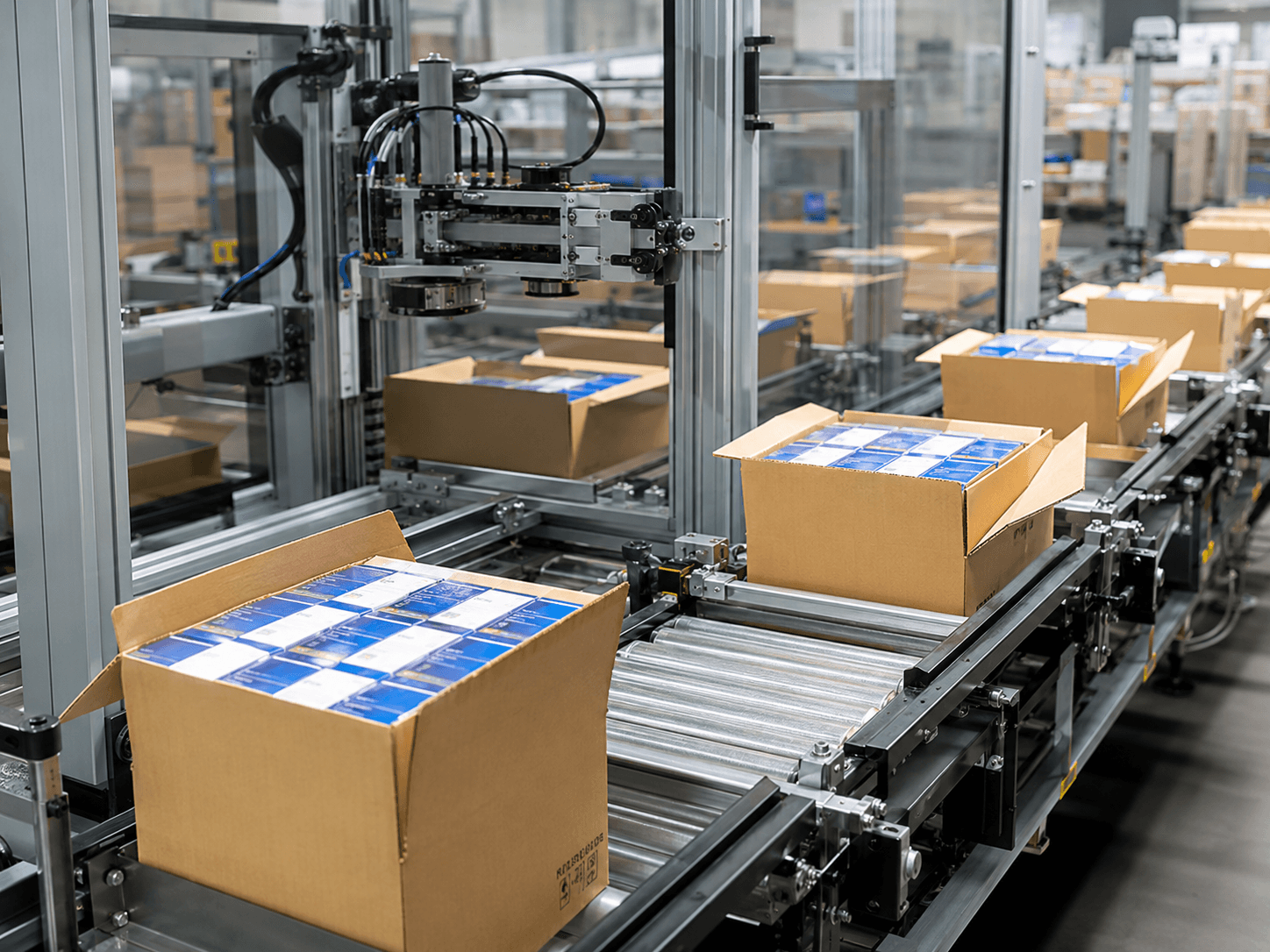 FMCG packaging automation line
