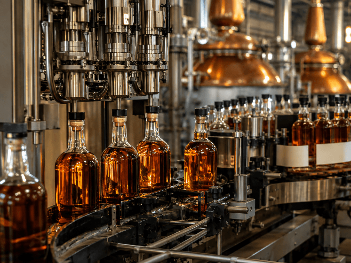 Liquor Bottling Line packaging automation line